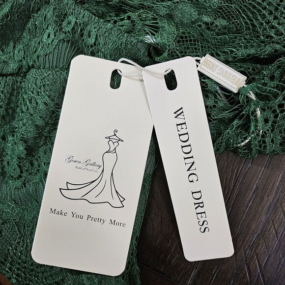 Make You Pretty brand womens lacy short sleeve top emerald green NWT size 16W - Picture 4 of 6